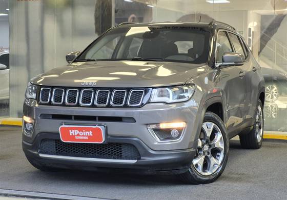 JEEP COMPASS 2.0 16V FLEX LIMITED AUTOMÁTICO JEEP COMPASS 2.0 16V FLEX LIMITED AUTOMÁTICO